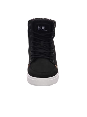Hub Herrenstiefel  warm sportlicher Boden Mode  in  Schwarz
