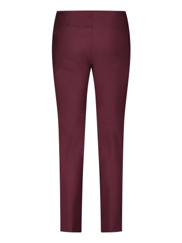 Betty Barclay Businesshose Slim Fit in Dark Aubergine