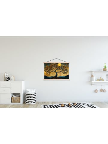 MuchoWow Lehrtafel / Wandbehang Orange