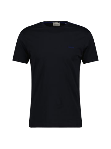 Gant T-Shirt 1er Pack in Schwarz