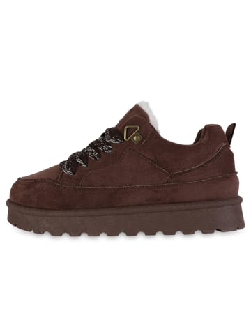 VAN HILL Sneaker Low Anneliese in Braun