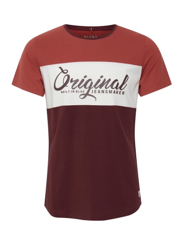 BLEND Rundhalsshirt BHNero in Rot