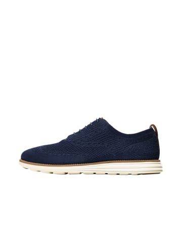 Cole Haan Wingtip Oxford ØriginalGrand in navy stitchlite ivory