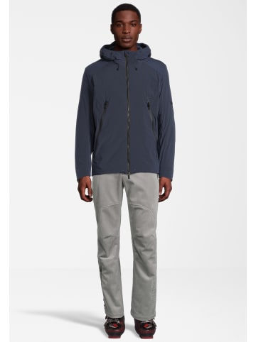 rh+ Isolationsjacke 3 Elements Padded Hoody in metal blue