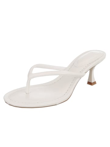 Ital-Design High-Heel Sandalette in Weiß