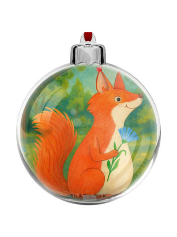 Mr. & Mrs. Panda weihnachtshänger Eichhörnchen Blume Design ohne... in Weiß