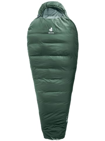 Deuter Mumienschlafsack in grün