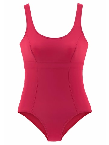 LASCANA Badeanzug in rot