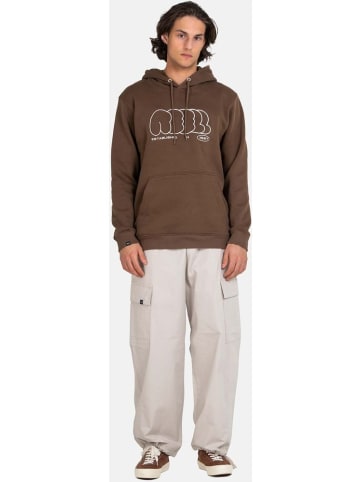 Reell Hoodie "Air Hoodie" in Braun