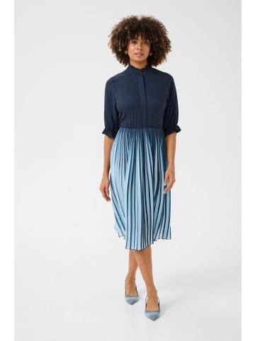 CULTURE Kleid CUcesseli A-shape in Salute/ Cashmere Blue