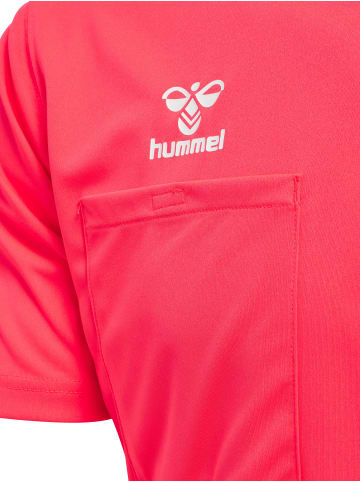 Hummel Trikot S/S Hmlreferee Chevron Jersey S/S in DIVA PINK