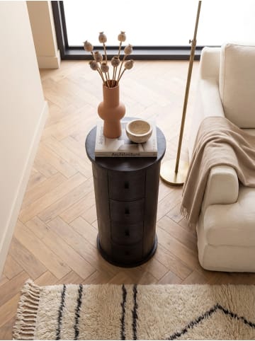 KADIMA DESIGN Design Sideboard Mango Massivholz 34x85x34 cm, Schränkchen