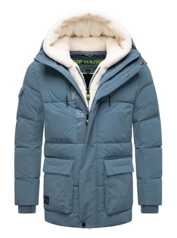 STONE HARBOUR Winterjacke Lauroo XX in Dusty Blue