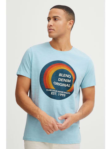 BLEND T-Shirt BHTee in Blau