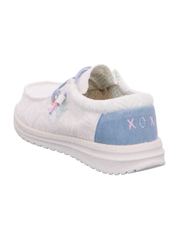 Fusion Mokassins Schnürschuhe in Weiß