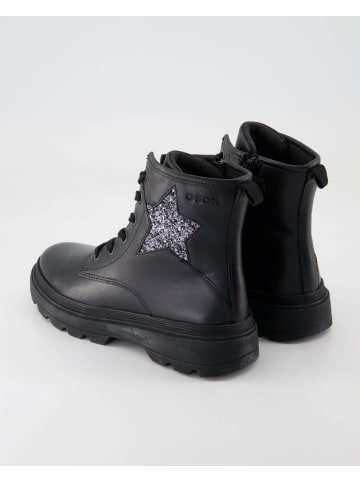 Geox Schnürstiefel in Schwarz