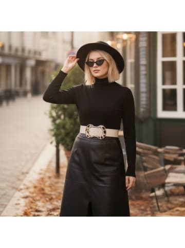 FRONHOFER Damen Taillengürtel Leopard in Creme