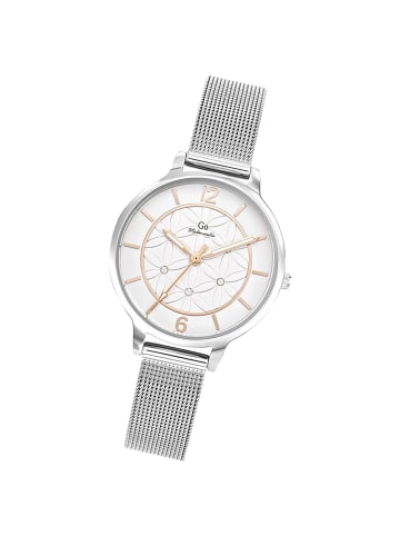 Girl Only Analog-Armbanduhr Girl Only Mademoiselle silber mittel (ca. 32mm)