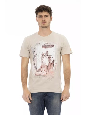 Trussardi Action Beige Baumwolle Herren T-Shirt