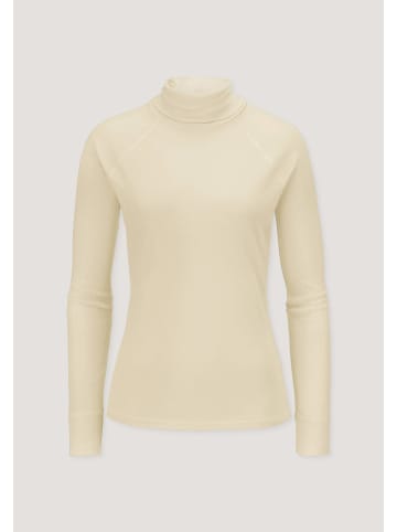 Hessnatur Hessnatur Longsleeve Slim aus Bio-Merinowolle und TENCEL™ Lyocell in vanille