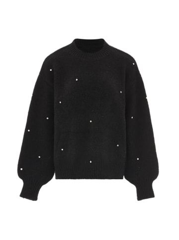 caissa Damen Strickpullover in Schwarz