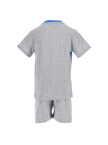 Avengers 2tlg. Outfit: Schlafanzug Kurzarm Shirt und Shorts Pyjama in Grau