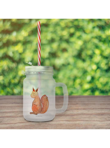 Mr. & Mrs. Panda Glas Einhorn Glauben ohne Spruch in Transparent