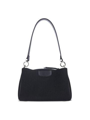 Leah Schultertasche 23 cm schwarz