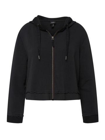 Ulla Popken Sweatshirt in schwarz