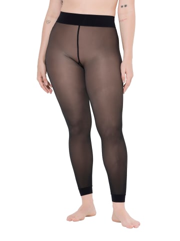 Ulla Popken Strumpfhose in schwarz