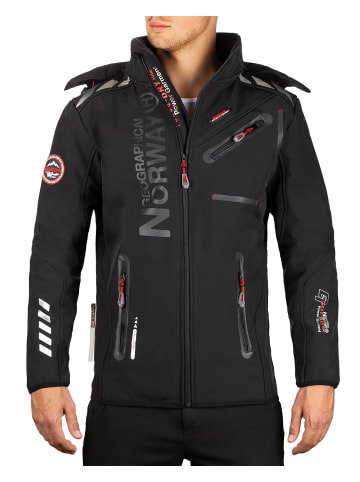 Geographical Norway Herren Regular Fit Softshelljacke in ASSORT Black