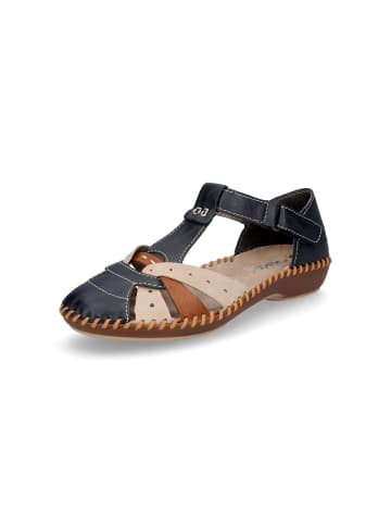 rieker Sandale in Blau Kombi