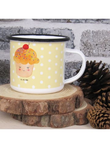 Mr. & Mrs. Panda Pott Cupcake ohne Spruch in Gelb Pastell