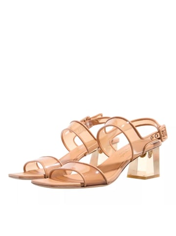 Kate Spade Milani Lucite Heel panela in light brown