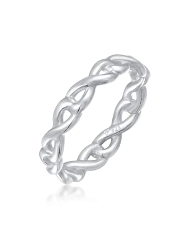 Elli Ring 925 Sterling Silber Infinity in Silber