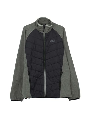 Jack Wolfskin Jacke Sutherland Crossing Hybrid Fleece in Schwarz