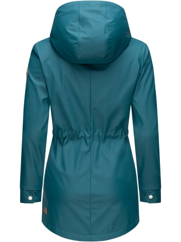 ragwear Regenmantel Monadis Rainy Intl. in Deep Ocean