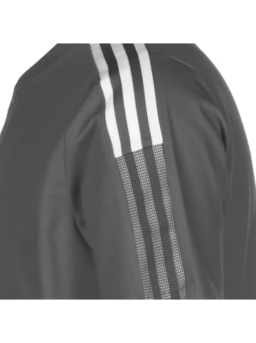 adidas Performance Poloshirt Tiro 21 in dunkelgrau / weiß