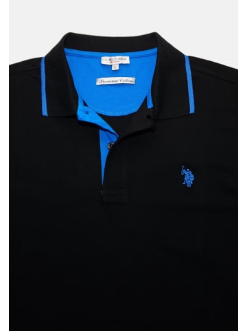 U.S. Polo Assn. Poloshirt in schwarz