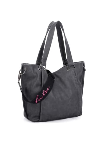 Fritzi aus Preußen Eco Fritzi02 Shopper Tasche 50 cm in anthrazit