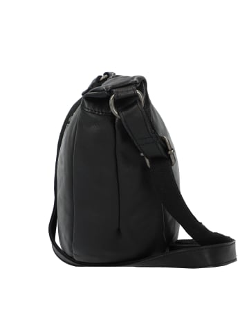 Greenburry Colombiana Umhängetasche Leder 34 cm black