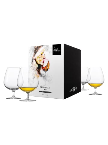 Eisch 4er Set Cognacgläser Superior SensisPlus 610 ml in transparent