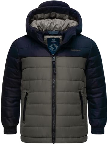 ragwear Winterjacke Coolio Blocks in Navy