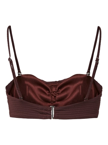 Pieces Bikini-Top in Deep Mahogany