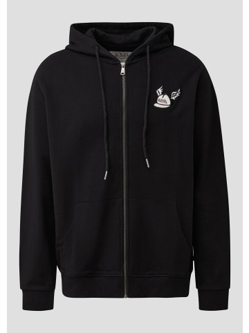 QS Sweatshirt Jacke  in  99L0_schwarz