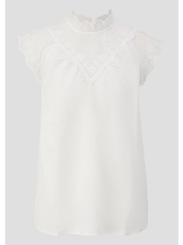 QS Bluse in 0200_ecru