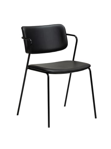 ebuy24 Esszimmerstuhl Zed Schwarz 2er Set