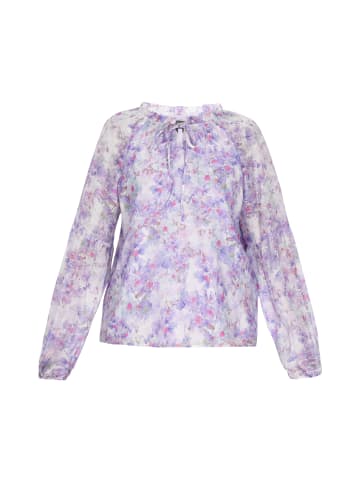 DreiMaster Women Blouse in violet pink multicolor
