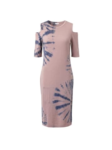 Malo Lila Baumwolle Damen Kleid