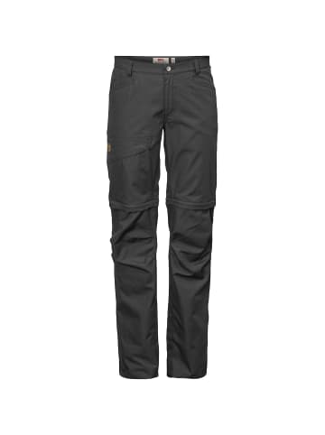 FJÄLLRÄVEN Daloa Shade Zip-off Trousers W in Dunkelgrau